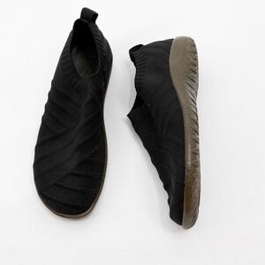 Naot OKAHU Womens Black Knit Slip On Sneakers Comfort Shoes Size 37 EU 6 US